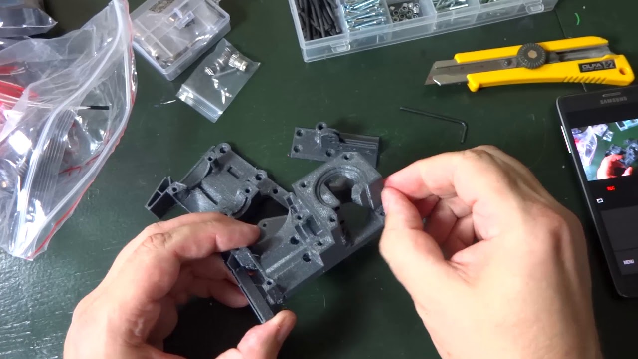 Instrukce - KRÁTKÝ EXTRUDER na CR-10s 12V, ENDER3 24V atd.
