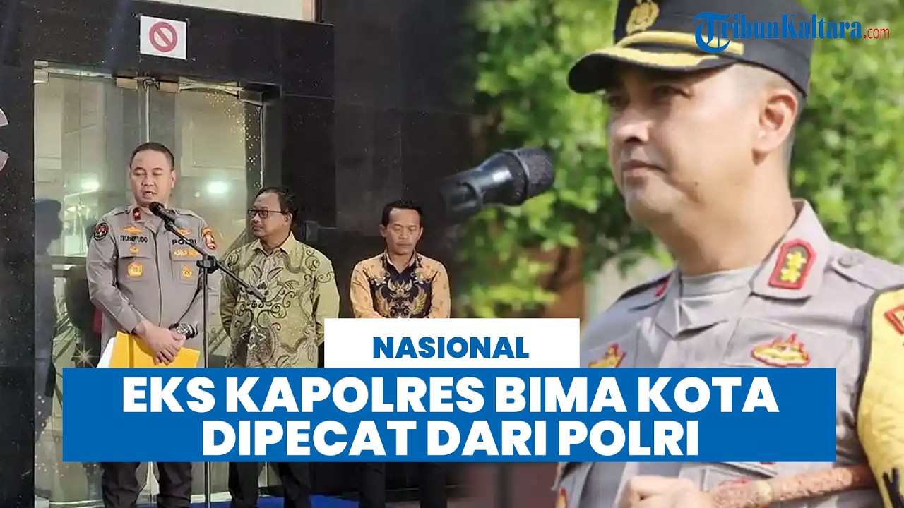 Eks Kapolres Bima Kota Resmi Diberhentikan Tidak Hormat Terkait Narkoba