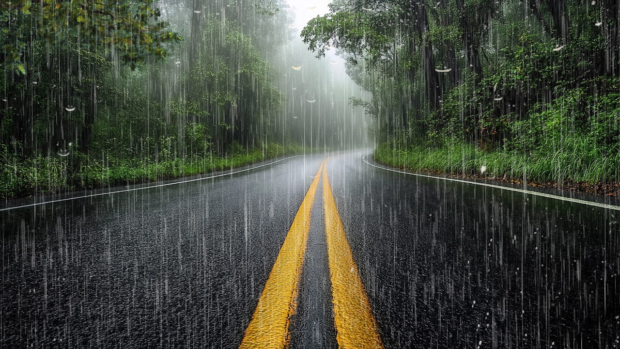 Bruit de Pluie Relaxant pour Dormir Profondément et Calmer l’esprit - Pluie Pour Dormir - ASMR