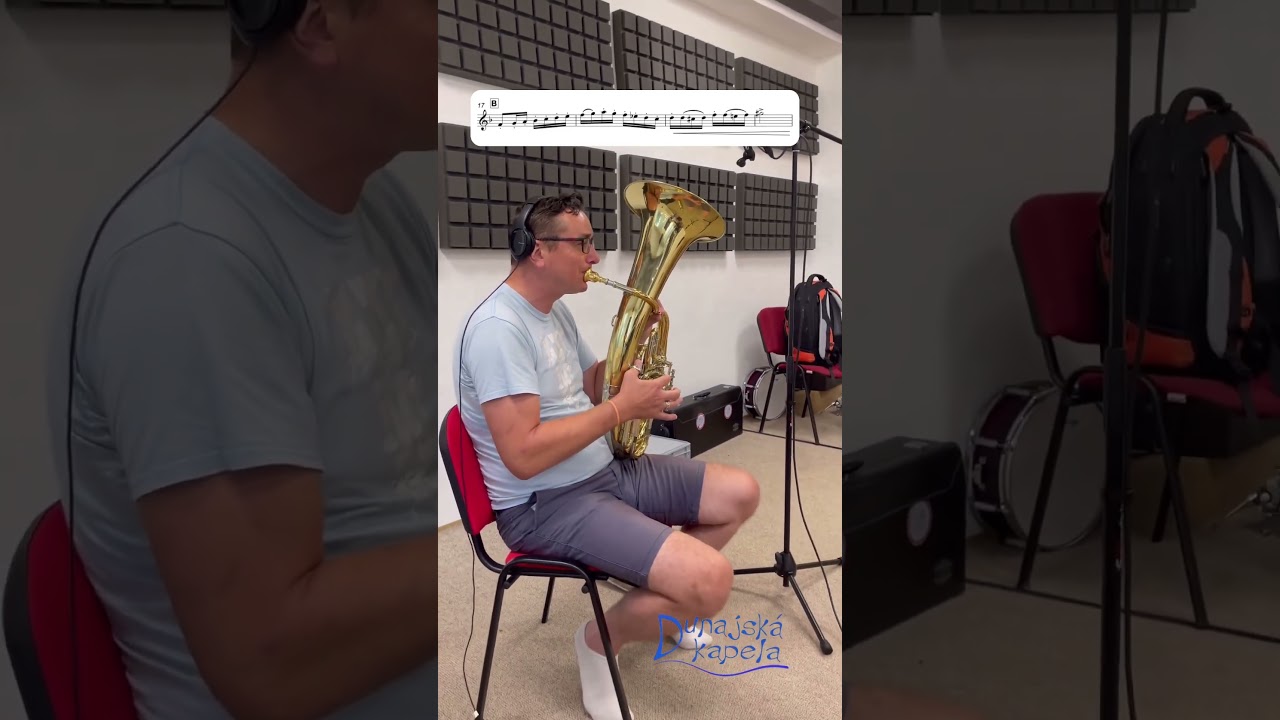 Dunajska Kapela - Tenorka (Solo tenorhorn Stano Orechovsky) #blasmusik #blaskapelle  #tenorhorn