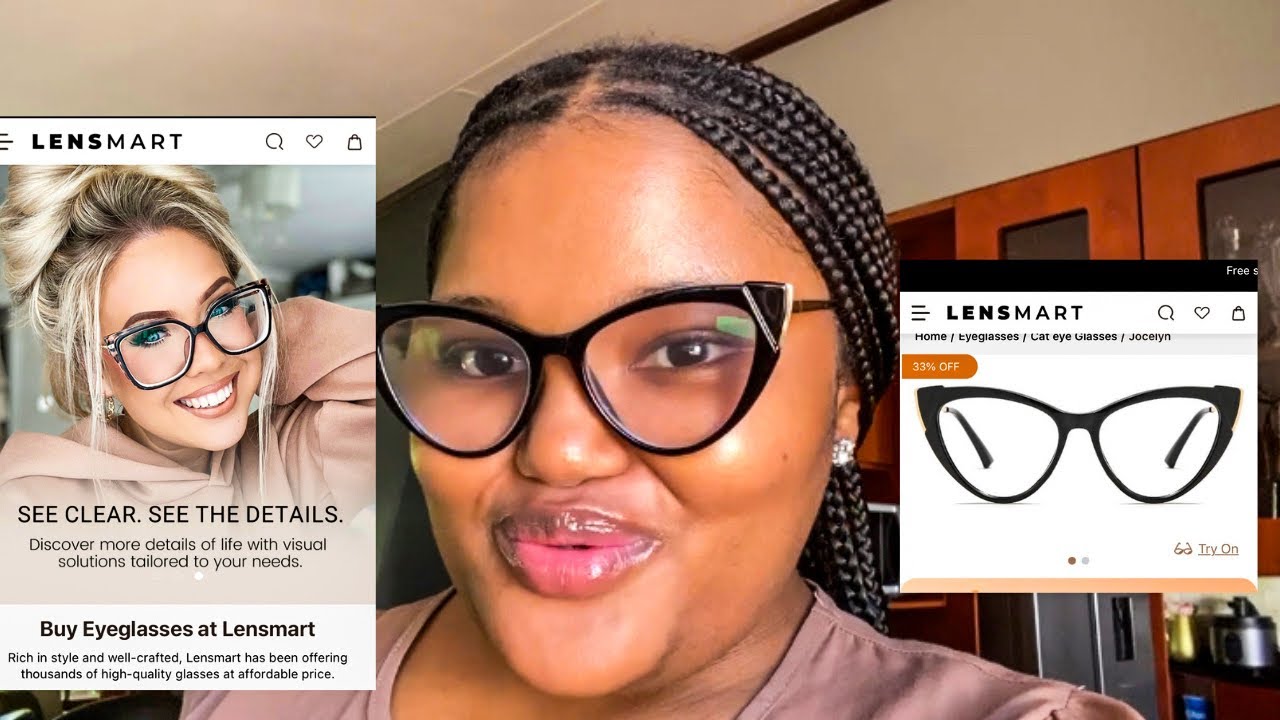 How To Buy Affordable Prescription Glasses Online ft Lensmart | Keneiloe Myoli |South African YouTub
