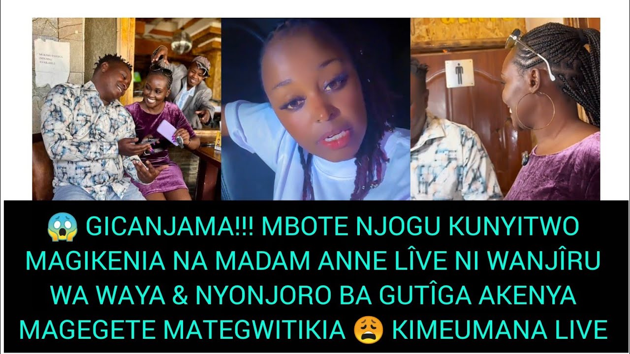 Uuuuuuui🙄🙄💔 mbote kunyitwo magikenia live ni Wanjîru wa waya & nyonjoro na gutîga akenya inshøck 💔