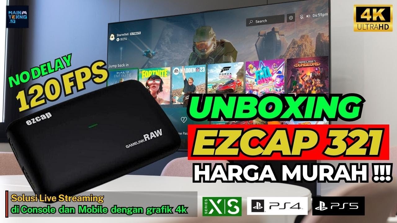 Unboxing Ezcap 321 - Harga Murah dengan Fitur Terbaik untuk Live Streaming!