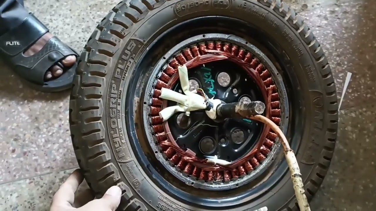 BLDC Motor Repair and Bearing Change and Hall sensor connection ampere Reo Li