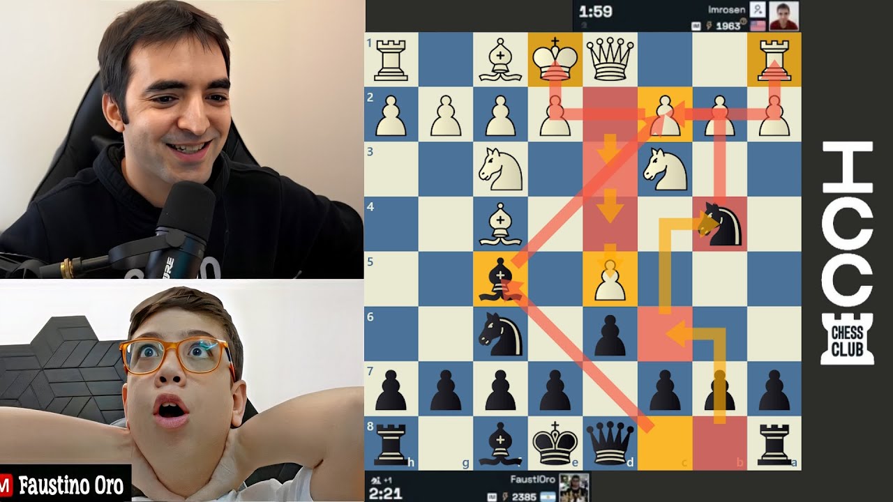 11-year-old Chess MESSI vs IM Eric Rosen