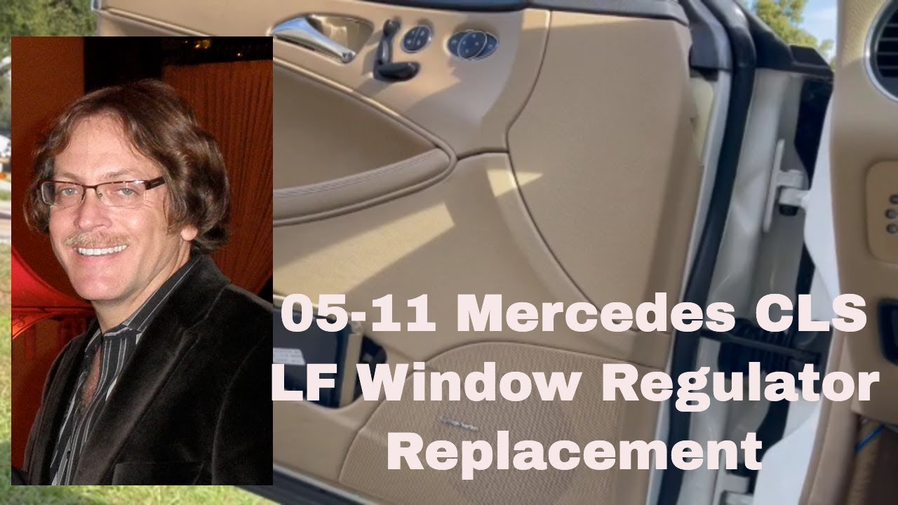 Mercedes Window Regulator Replacement & Repair CLS 500, 550, 555, 63 W219 2005-2011 Left Front