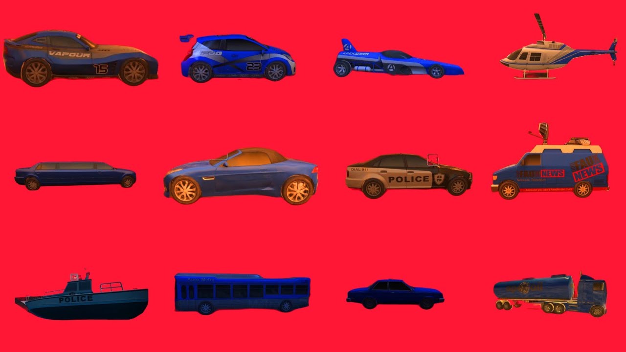 Every Hidden Cars in All Cities | Payback 2