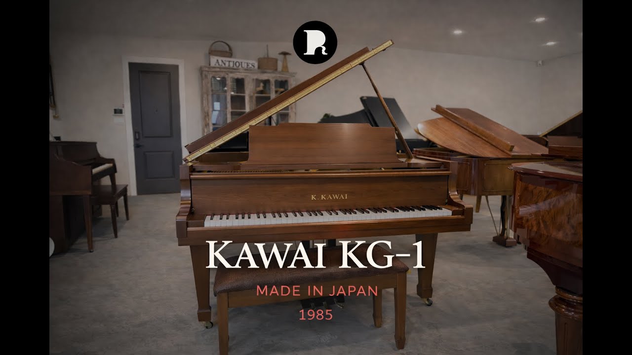 Kawai KG1 1985 baby grand piano made in Japan