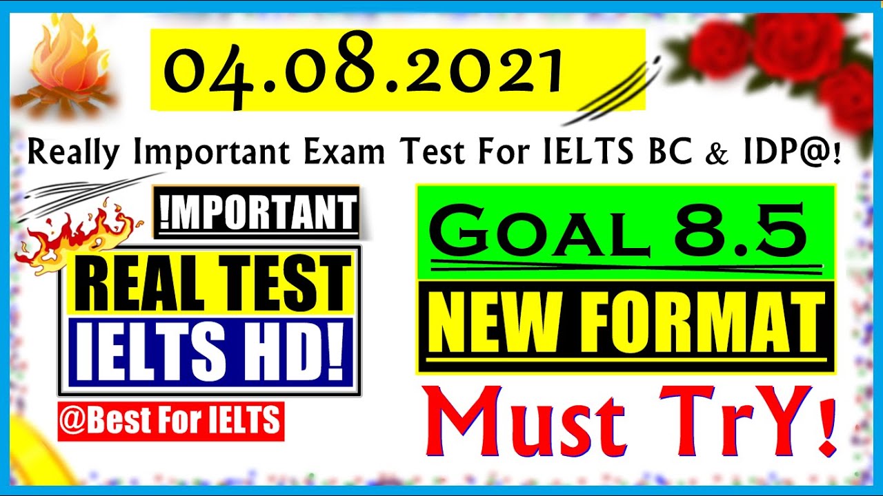 IELTS LISTENING PRACTICE TEST 2021 WITH ANSWERS | 04.08.2021