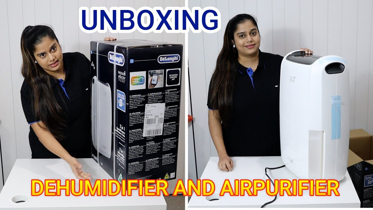 DEHUMIDIFIER AND AIRPURIFIER UNBOXING | DELONGHI | NADHIRA VLOG TAMIL