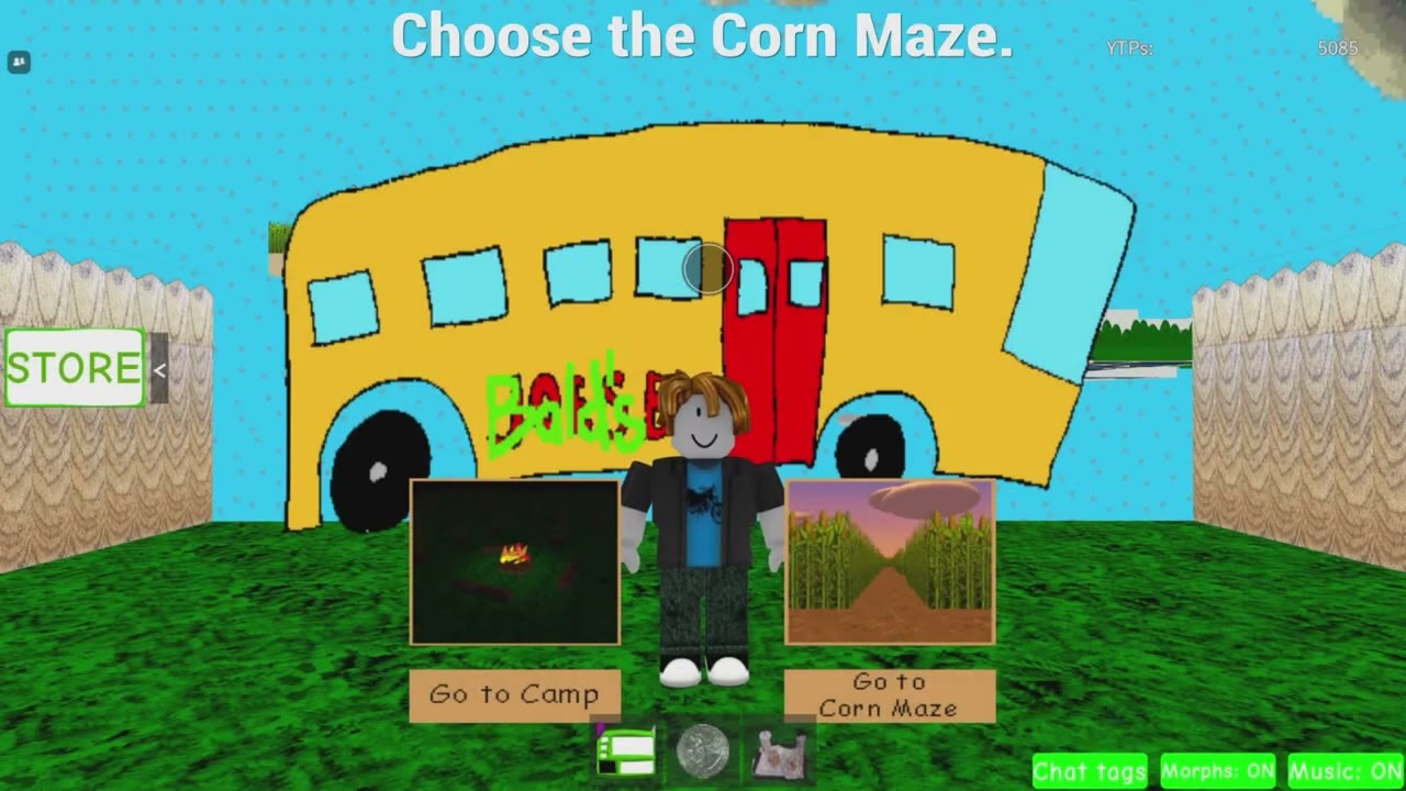 How to get the Corn Maze Morph in Baldi's SUPER RP REMAKE