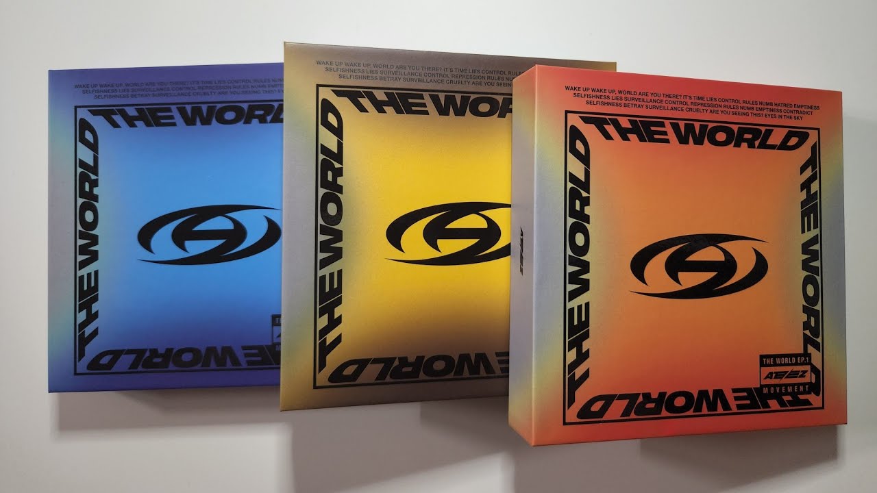 ATEEZ The World Ep.1 : Movement (A, Diary, Z versions)