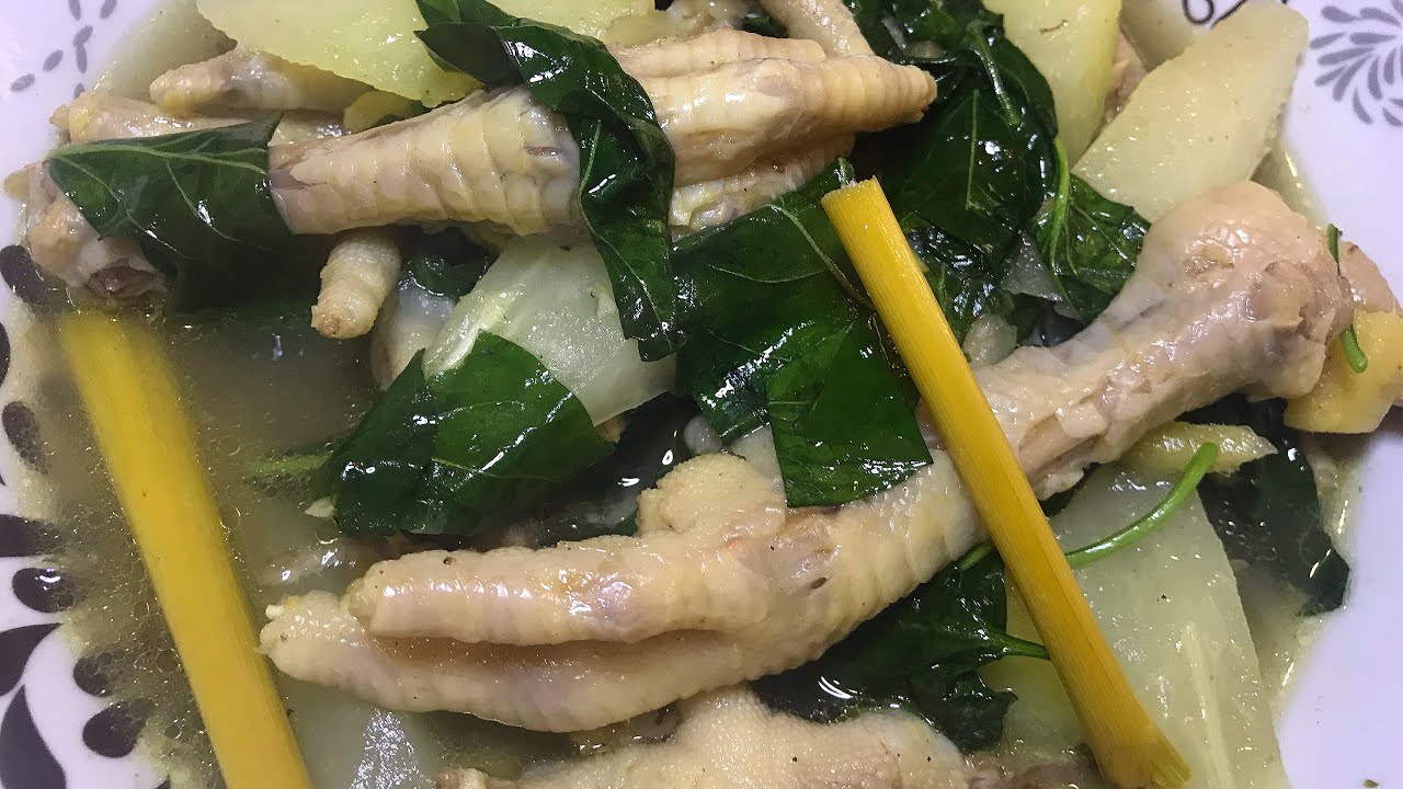 How to cook Chicken feet Tinola? #tinola