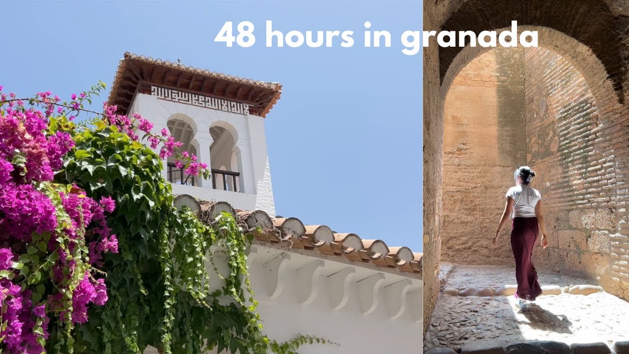 first time in granada ✨ alhambra, albaicin, & a lot of good food