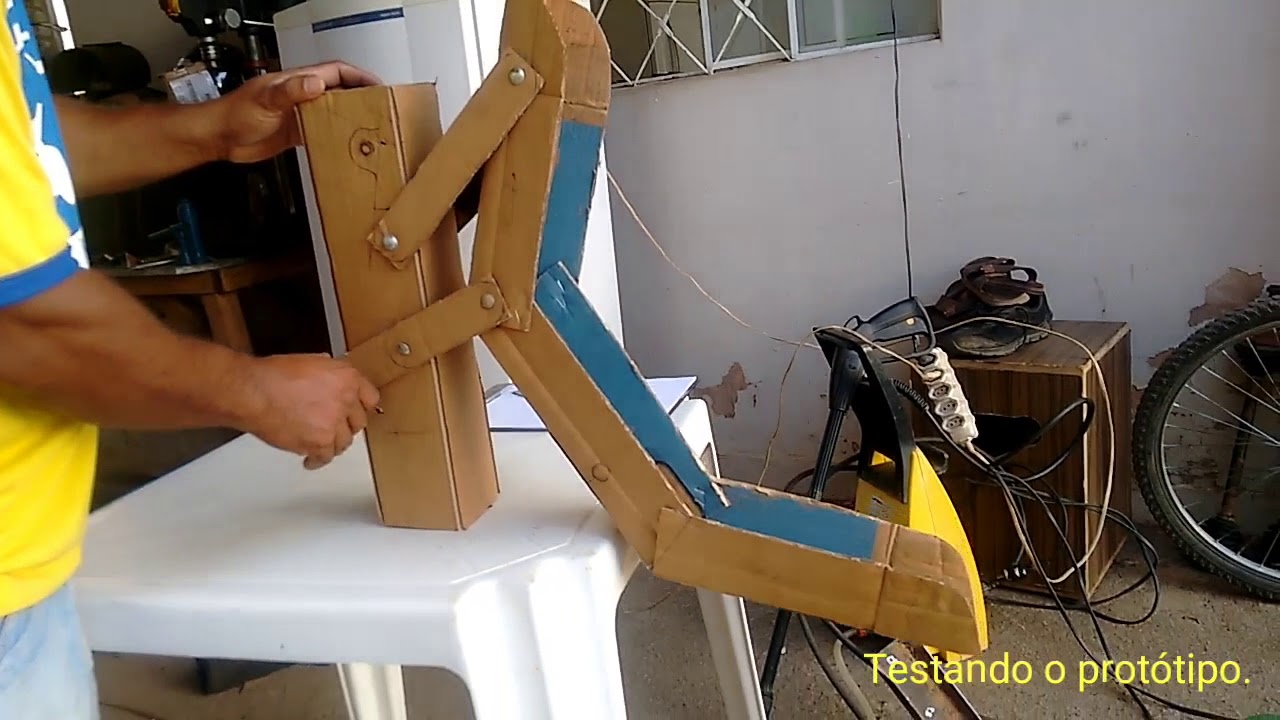 Guincho hidráulico para tuk-tuk ou moto