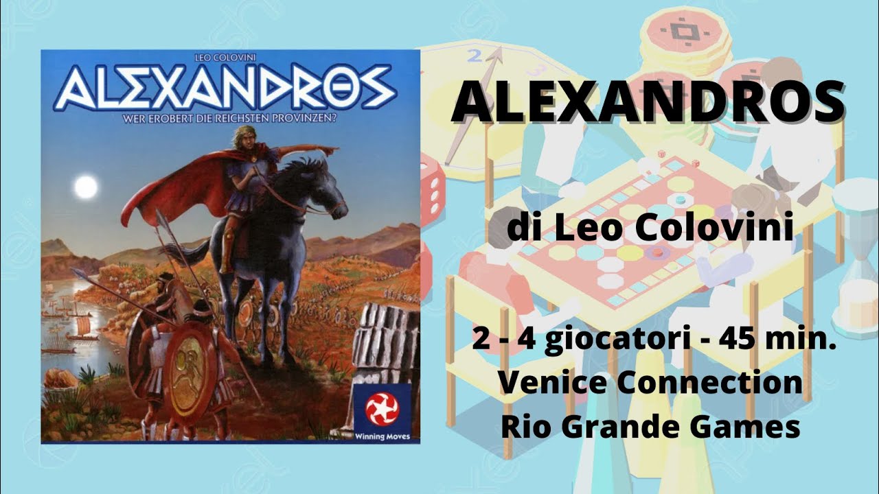Alexandros (gioco da tavolo) - Tutorial italiano