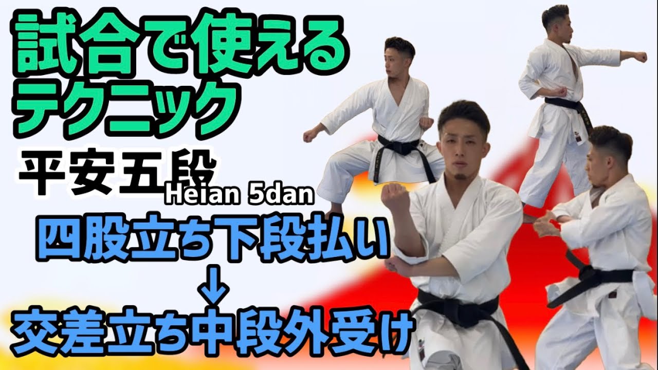 Ryusensei Karate平安五段　テクニック　techniques「Heian Godan」空手　karate 形　kata りゅう先生　ryusensei りゅうチューブ　ryutube