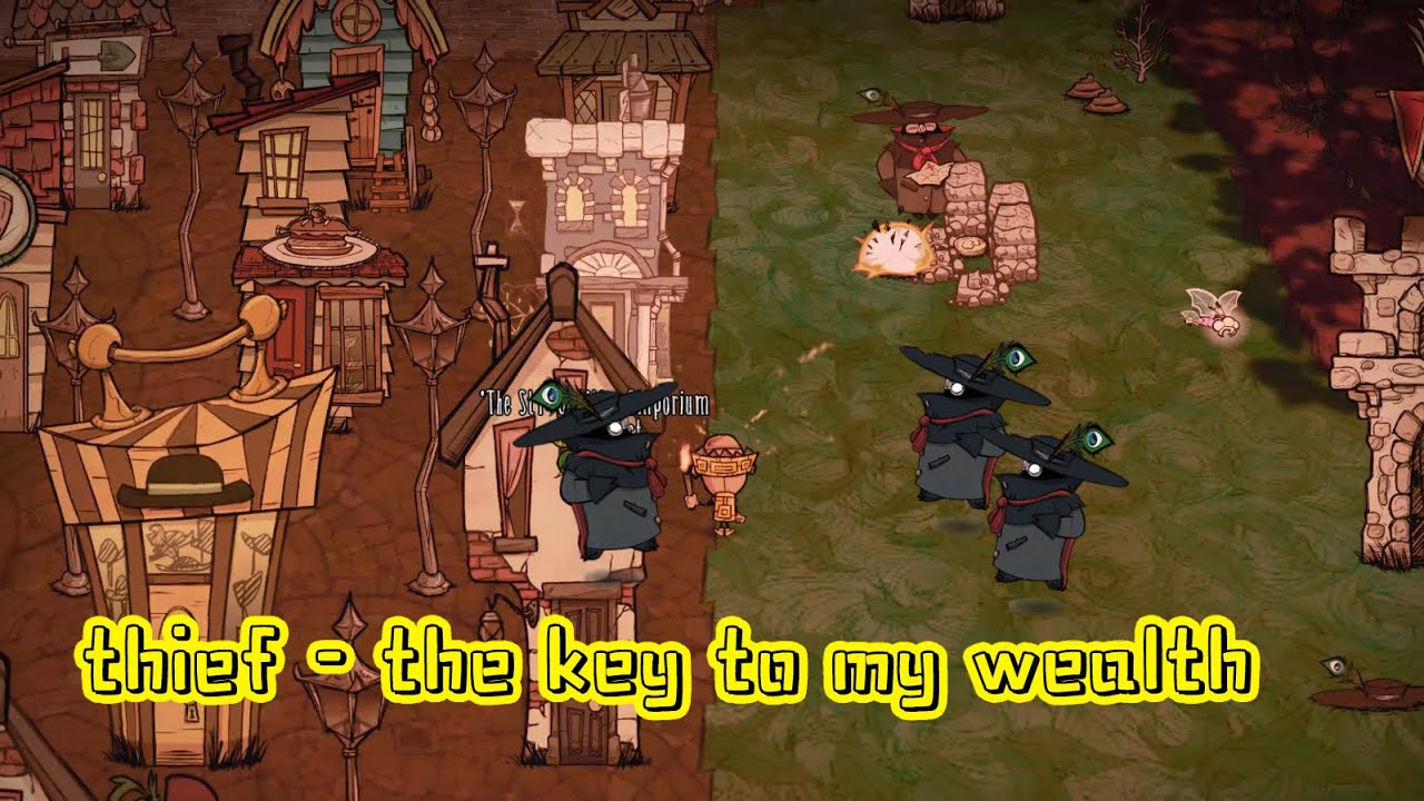 don't starve hamlet guide, how to make money fast? the masked pig thief is the key