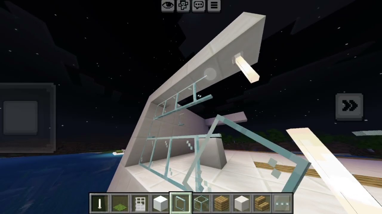 Built a Huge House on a Water Area in Minecraft 🌊🏠 | Full Tutorial|Minecraft Junior Master 