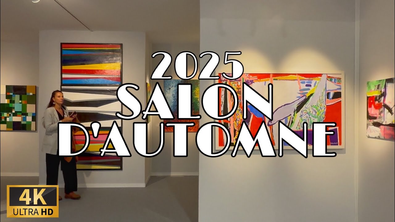 🇫🇷[PARIS ART FAIR] 2024 SALON D'AUTOMNE ART FAIR (4K HDR) 29/OCTOBER/2025