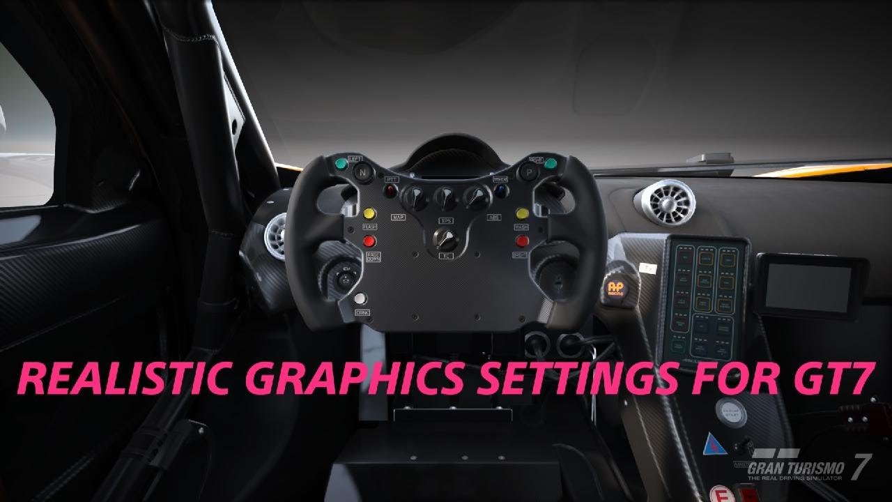 Read description. How to get GT7s Realistic GRAPHICS!