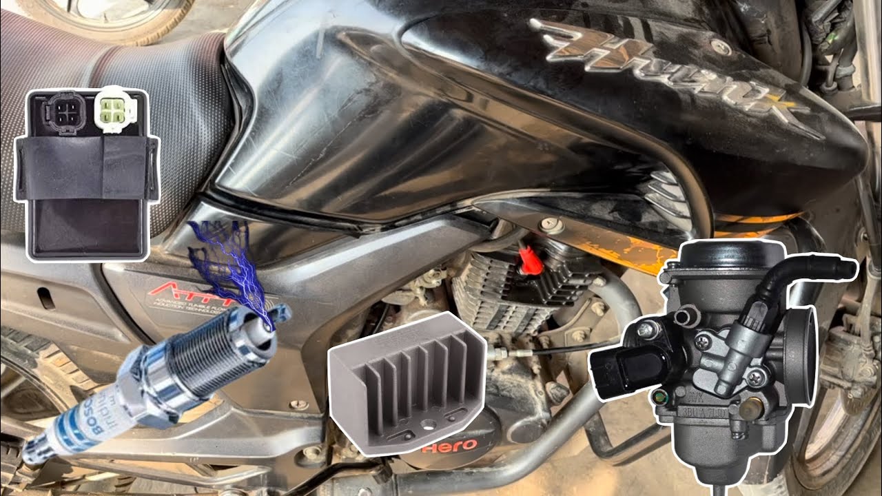 Hero Hank bike me starting problem हीरो हांक बाईक में स्टार्टिन प्रोबल रीजन के ही देखिए