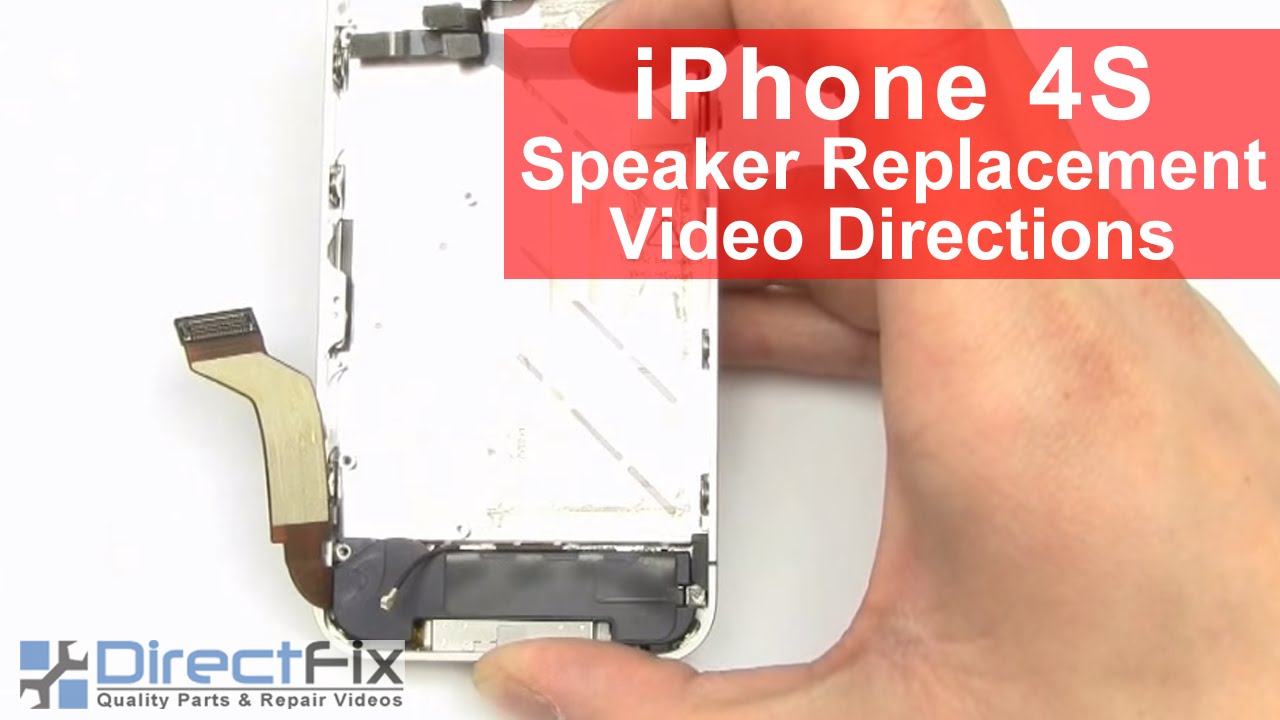 How to Fix iPhone 4S Speaker Not Working