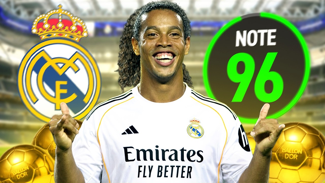 JE REJOUE LA CARRIÈRE DE RONALDINHO EN 2026 !