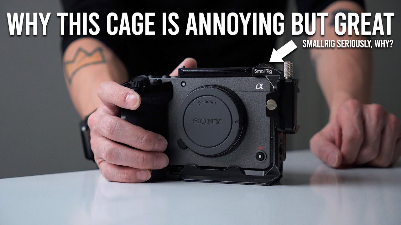 Why It Is Annoying But Great | SmallRig Sony FX3 FX30 Cage Review