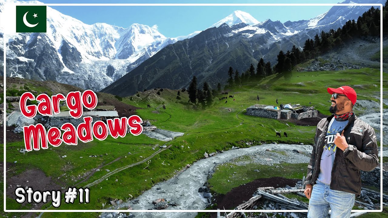 1 Valley 4 Mountain Peaks | Gargo Meadows | Bagrot Valley Gilgit Baltistan | Story 11 | Ammar Biker