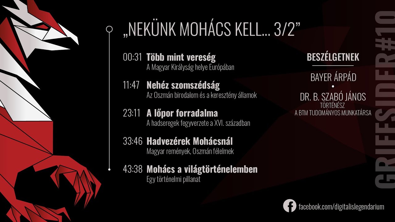 #10 Nekünk Mohács kell... 3/2 - Dr. B. Szabó János, történész