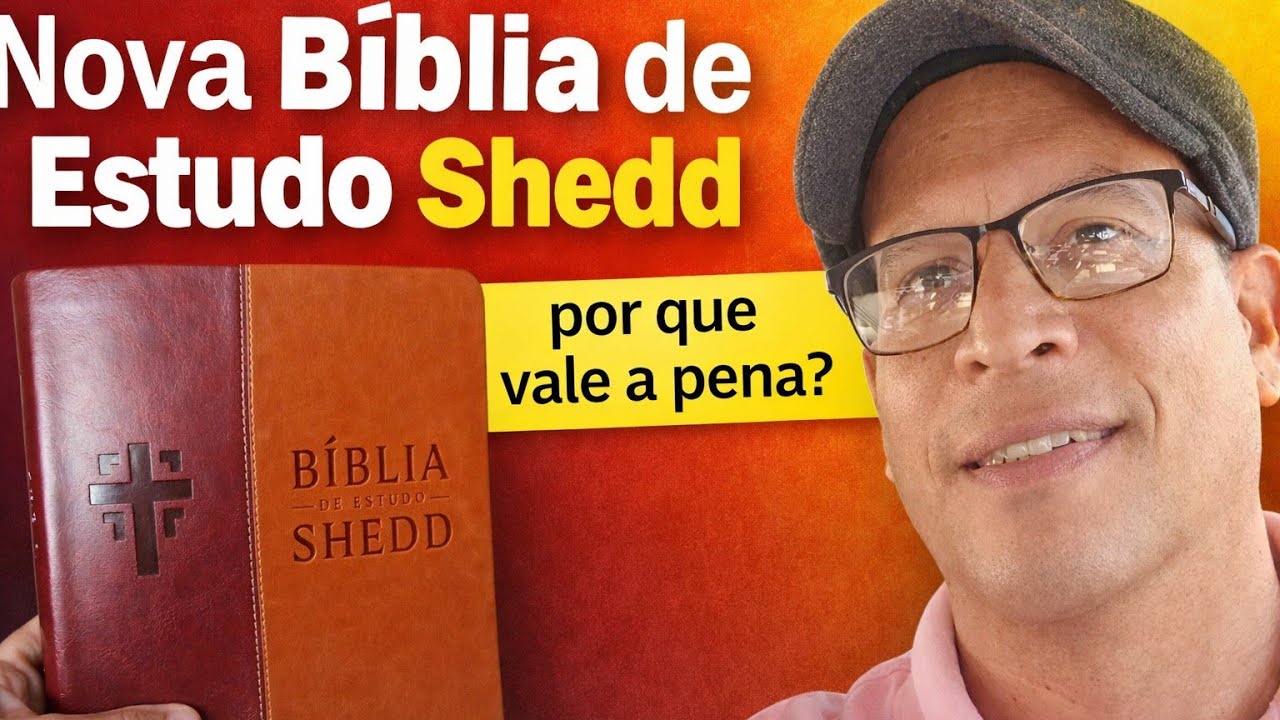 NOVA BÍBLIA DE ESTUDO SHEDD. #review #vidanova #biblia de estudo 