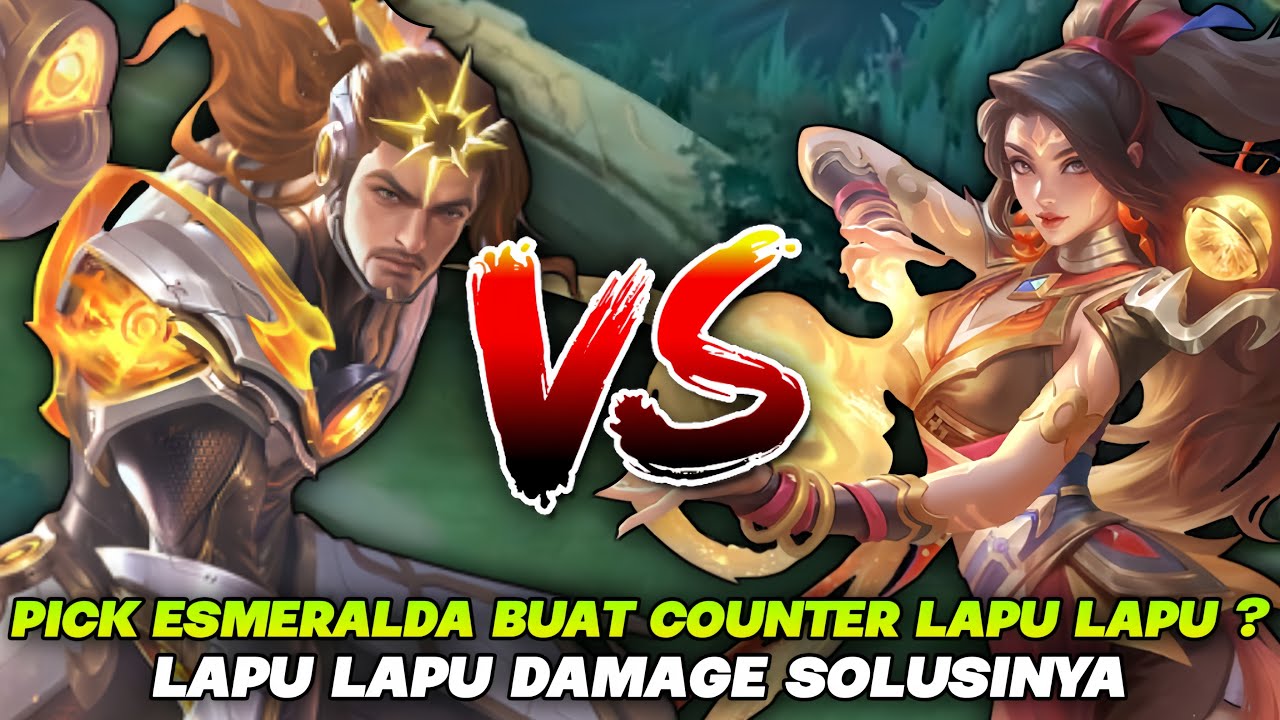 ITEM LAPU LAPU DAMAGE BUAT ESMERALDA BIKIN KENA MENTAL !! AUTO NANGIS - MOBILE LEGENDS