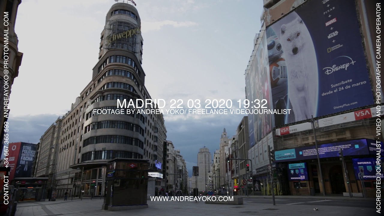 STATE OF EMERGENCY - MADRID 22&middot;03&middot;2020