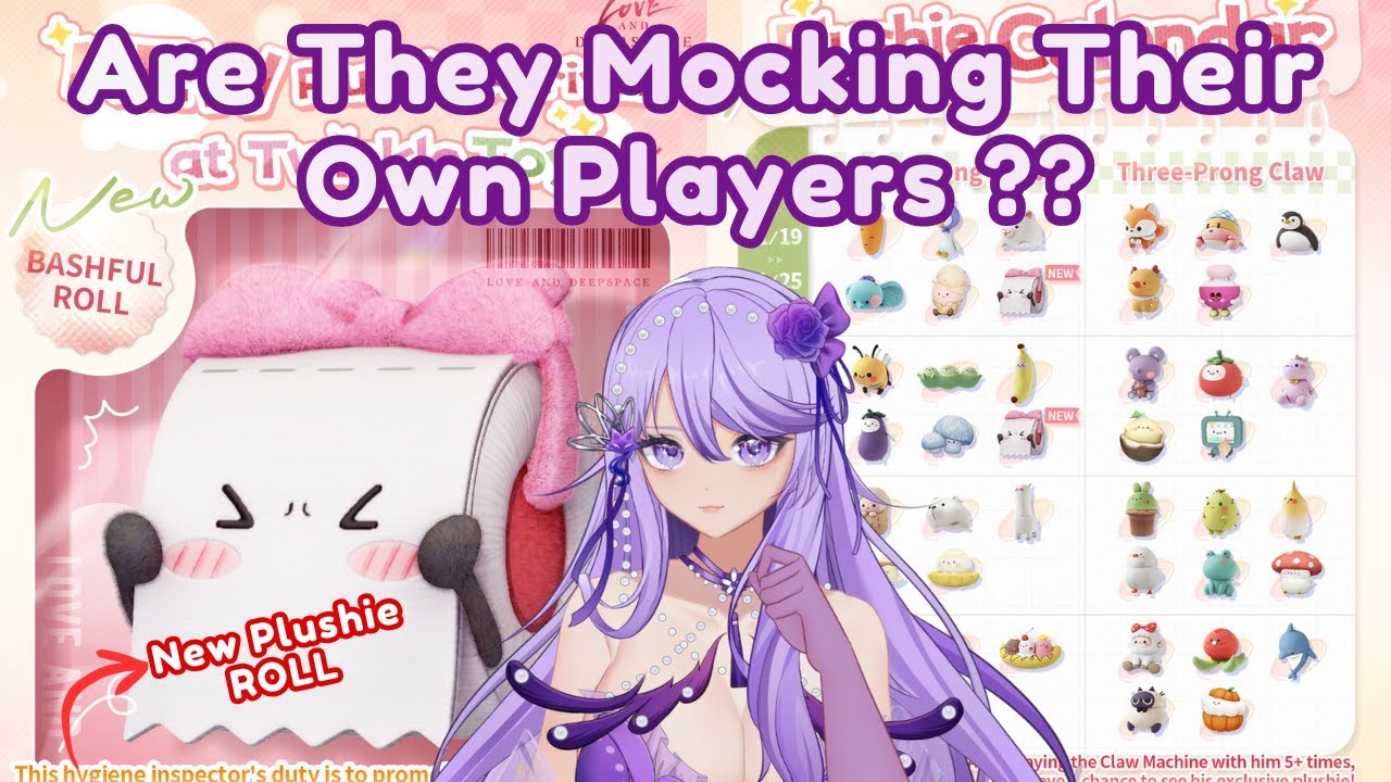 The Cutest TOILET PAPER PLUSHIE  But are they MOCKING their Players ??? | Love and Deepspace