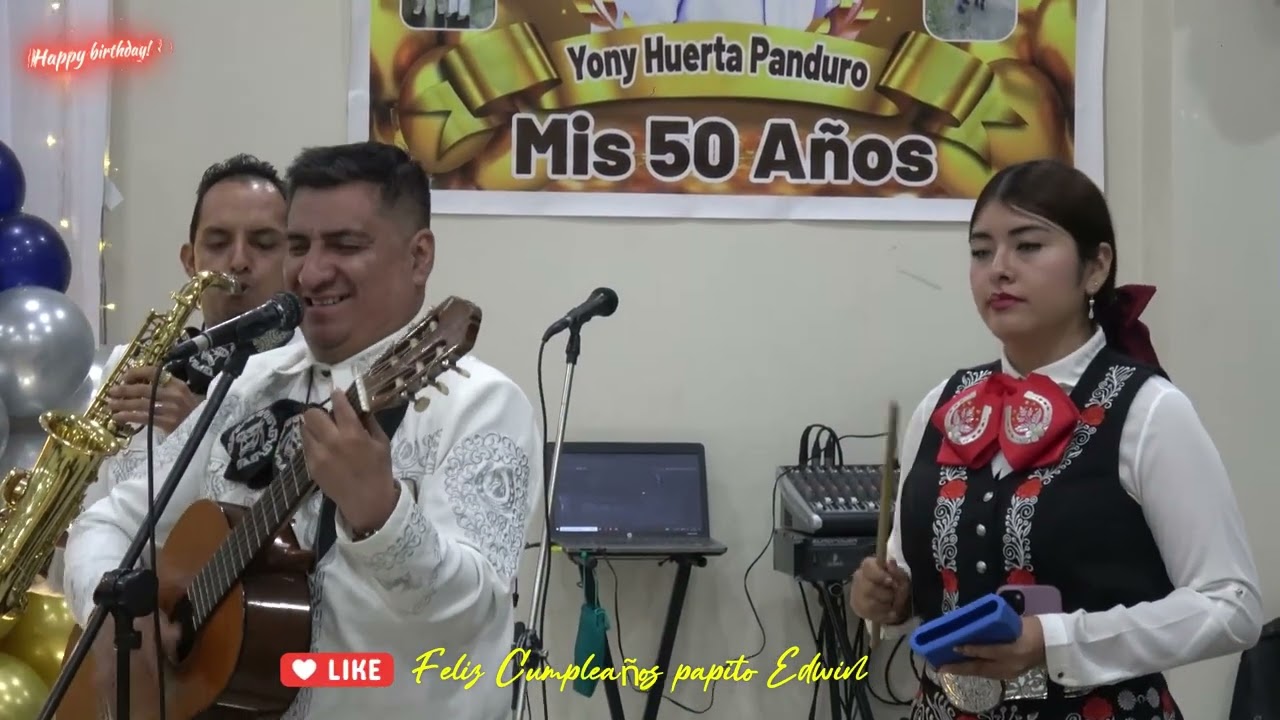 Feliz 50 años Edwin