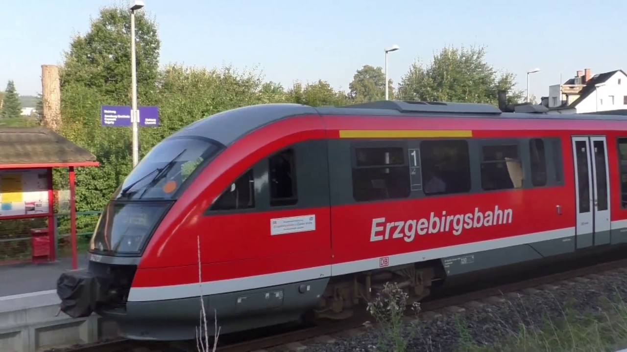 die ERZGEBIRGSBAHN Pt.II // von Niederwiesa nach Flöha \\