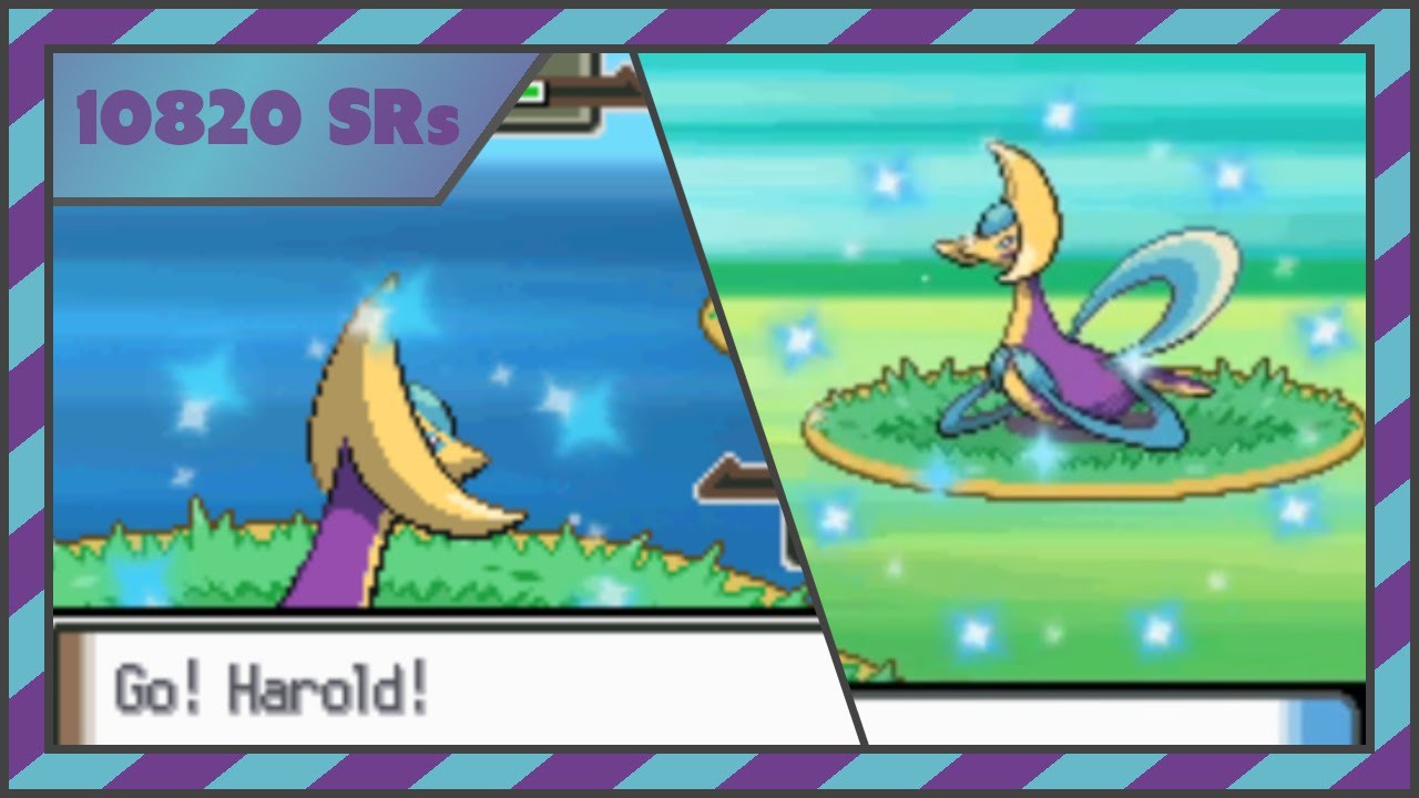 [LIVE] Roaming Shiny Cresselia after 10820 SRs in Diamond