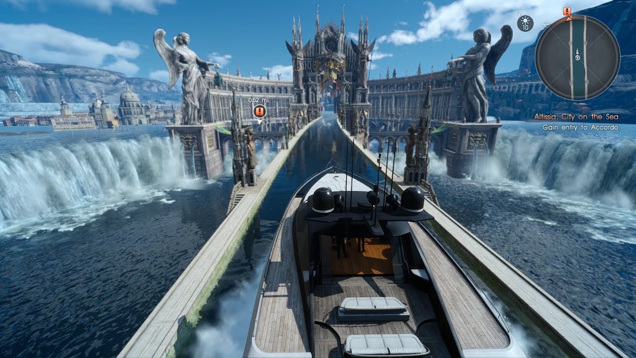 Final Fantasy XV [Part 22: Altissia, City on the Sea] (No Commentary)