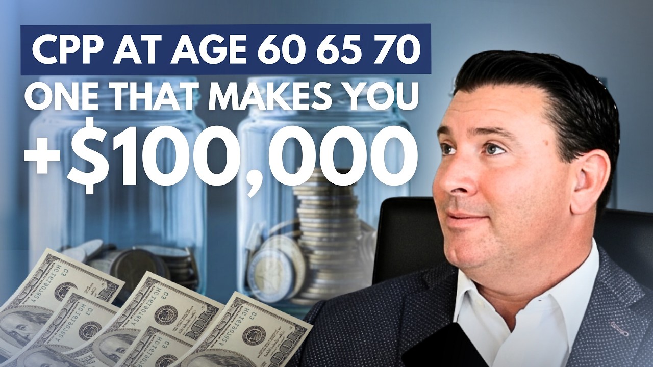 This CPP Mistake Could Cost You $100,000 (60 vs 65 vs 70 Explained)