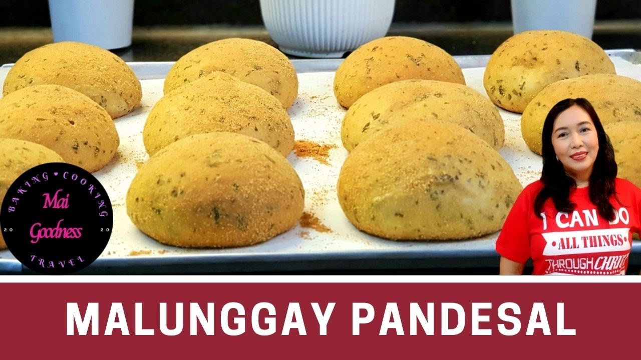 Malunggay Pandesal by Mai  Goodness | Moringa Buns | Pinoy Healthy Bread