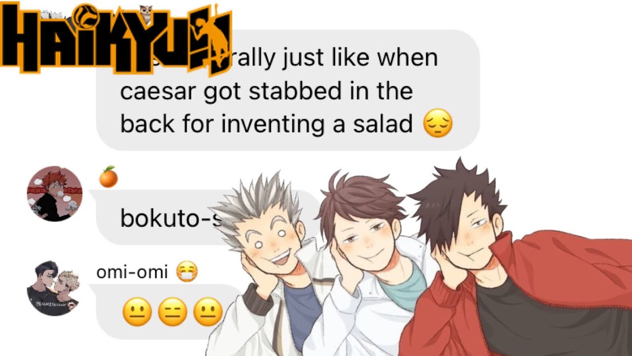 Haikyuu Text Prank || BoKuroKawa || Kris Steals Kim's New Style (Kardashians Spoof) 2/2