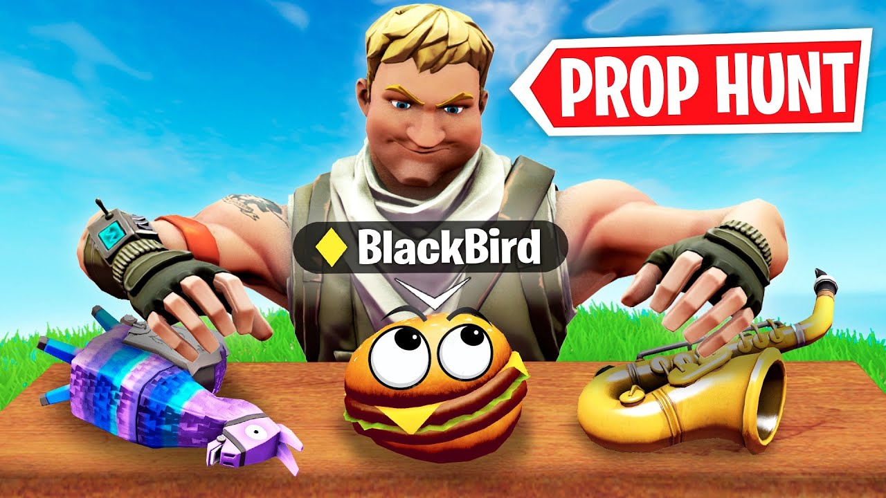 PROP HUNT DE FOU !! (créatif fortnite)