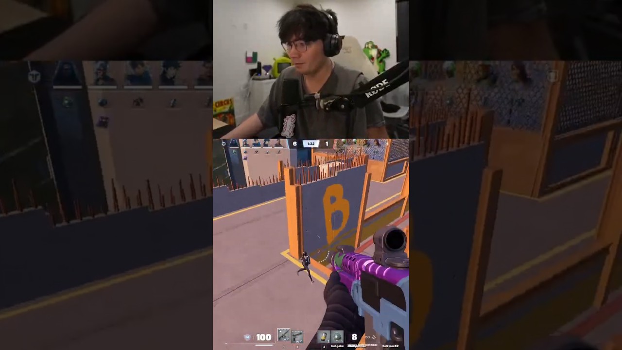 when a raze main tries fortnite ballistic