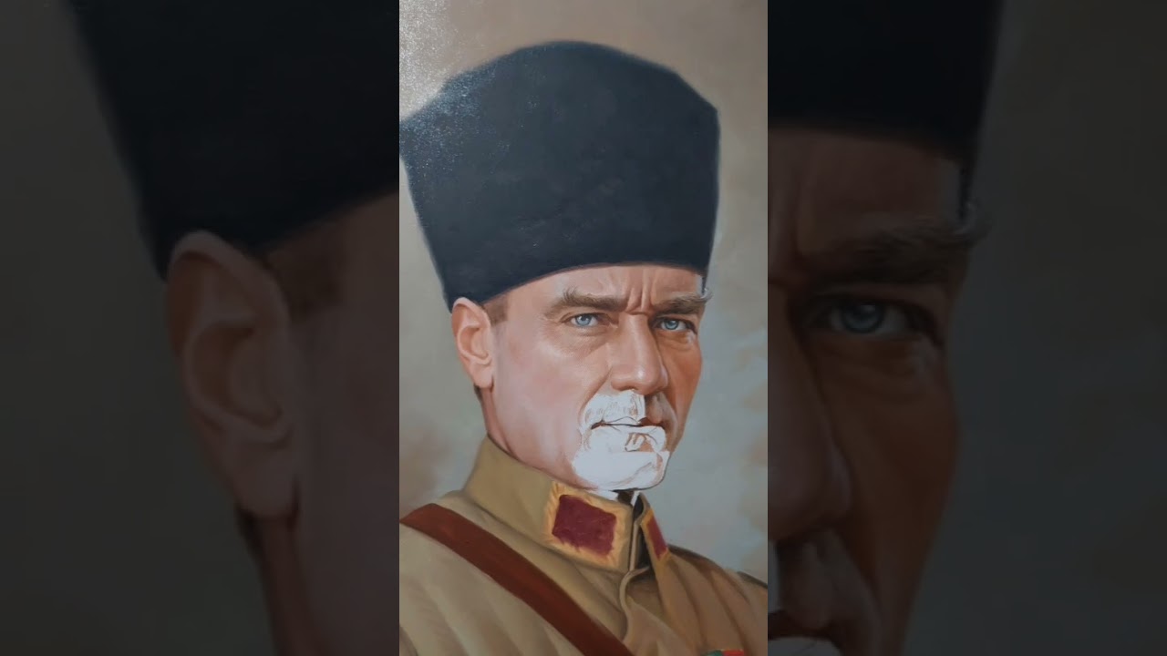 Mustafa Kemal Atatürk Oil portrait 