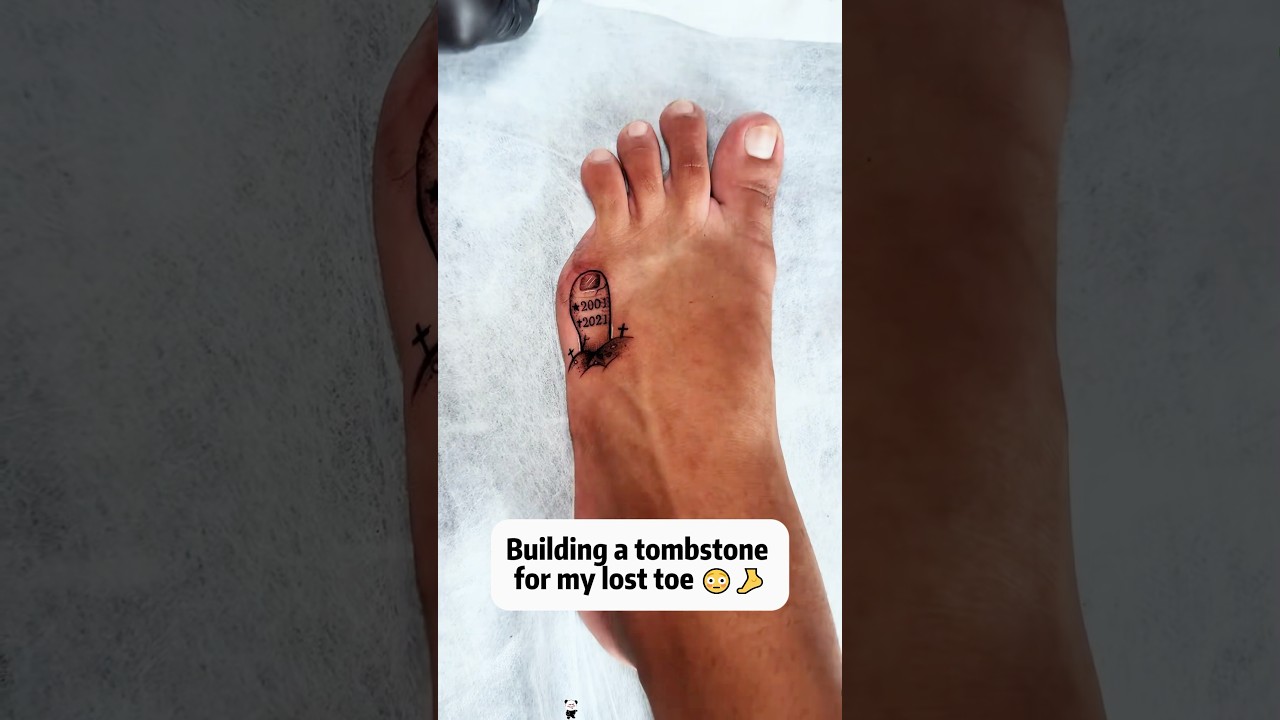 Funniest tattoo ever 😆Entertainment purposes only &mdash; don&rsquo;t try this!#tattoo#funny#viral#foryou#usa