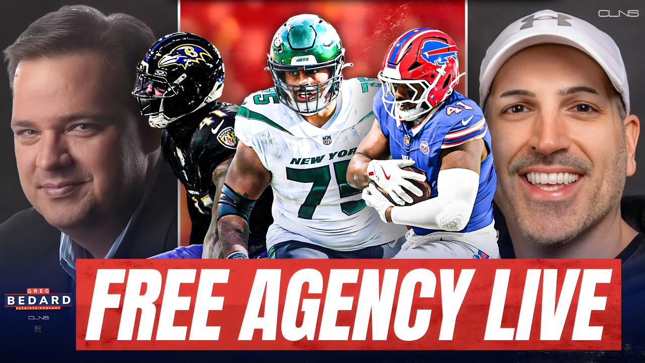 LIVE: Greg Bedard Reacts to Patriots Signing Romeo Doubs + Other Free Agency Thoughts