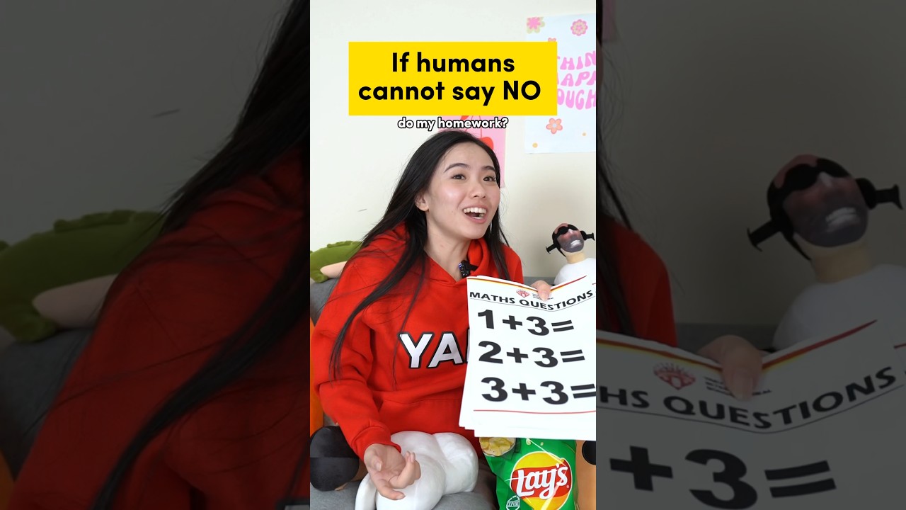 If Humans Cannot Say NO