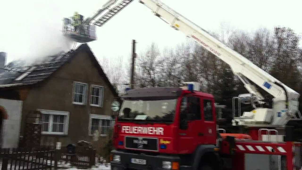 Wohnungsbrand Putlitz-Karlshof - 02.02.2012 - Feuerwehr Pritzwalk