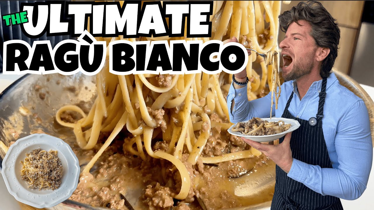 How to Make Tagliatelle al Ragù Bianco | Classic Italian Pasta at Home